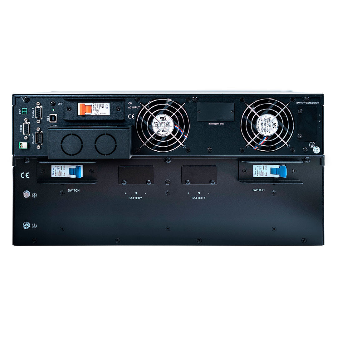 ENERSAFE ESOL RTH-C 6kVA UPS 1F Online doble conversión rack 6KVA/5.4KW bornes