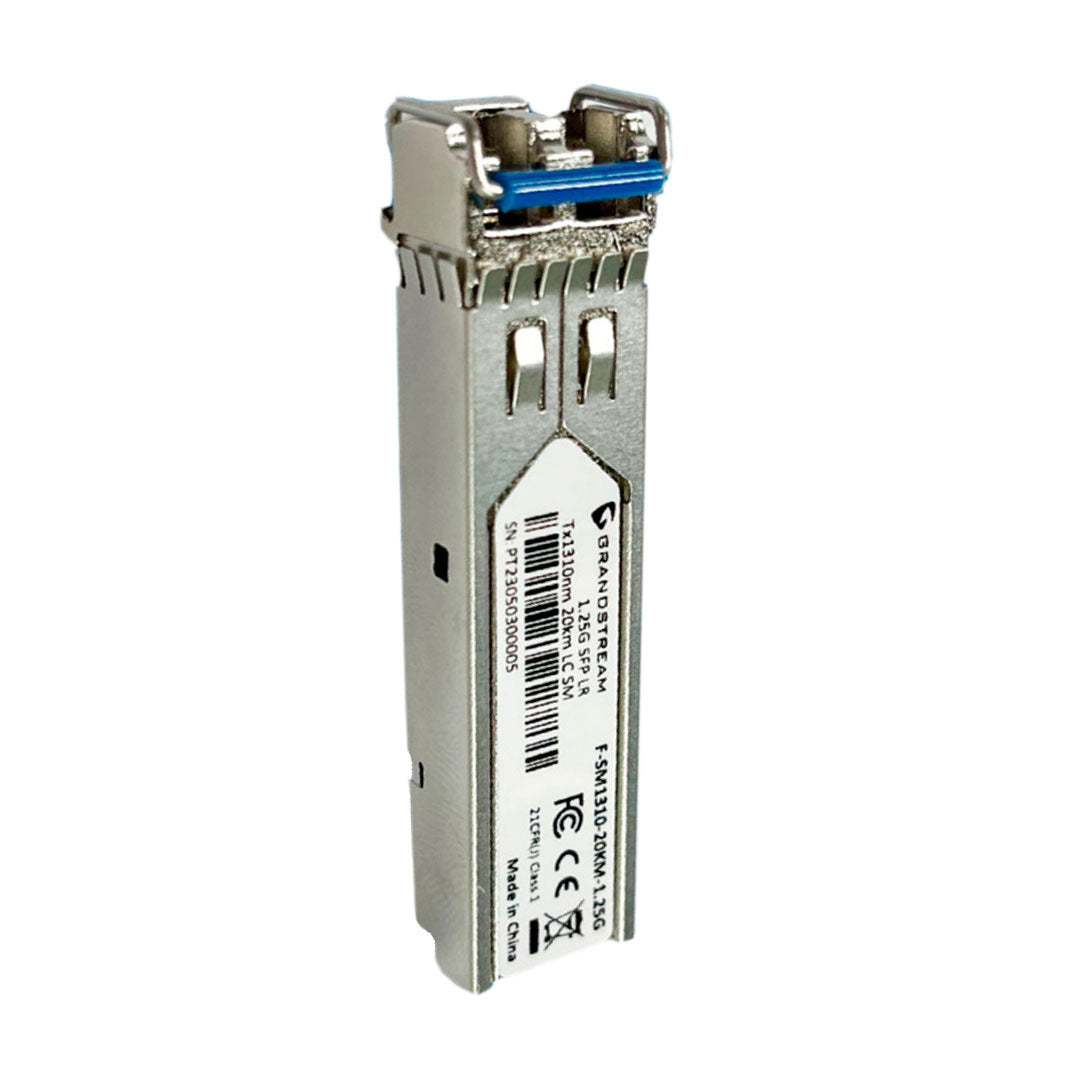 GRANDSTREAM F-SM1310-20KM-1.25G Módulo Transceiver SFP Monomodo Dúplex LC 20Km