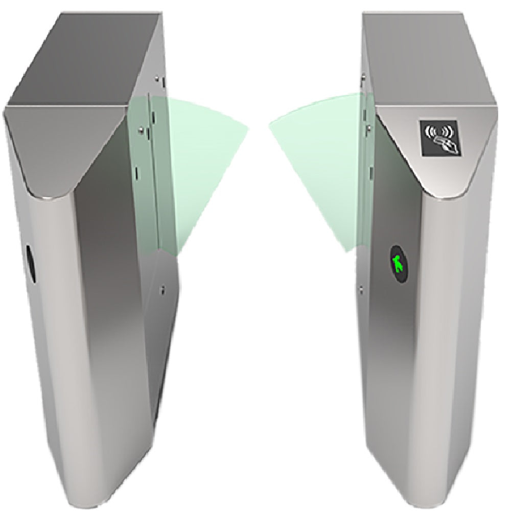 ZKTECO FBL4022 PRO Barrera Peatonal ala de Angel Simple