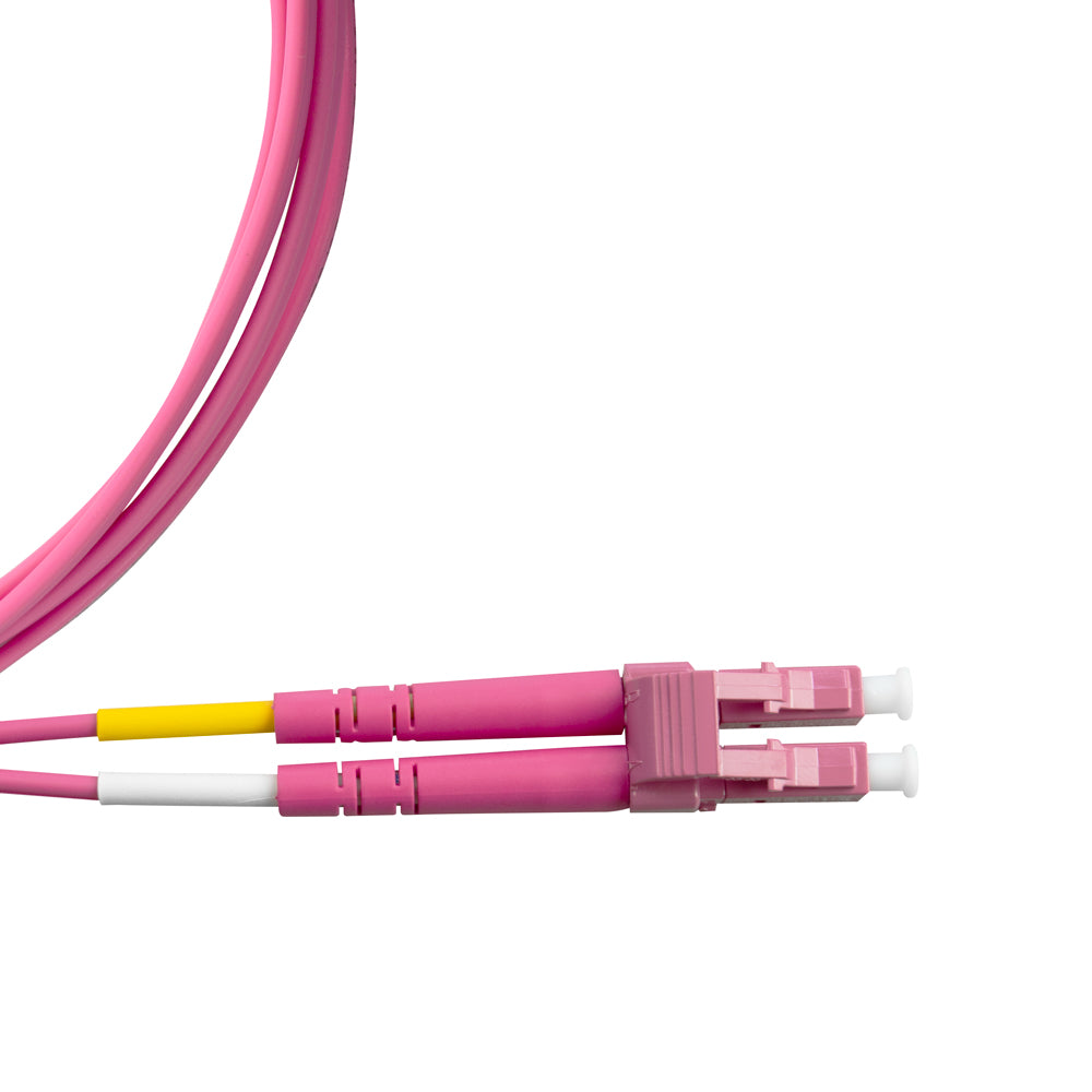 SIEMON FJ2-LCLC5V-03EH Patch Cord FO LC-LC Multimodo 50um Dúplex OM4 XGLO 3mts LSZH Violeta