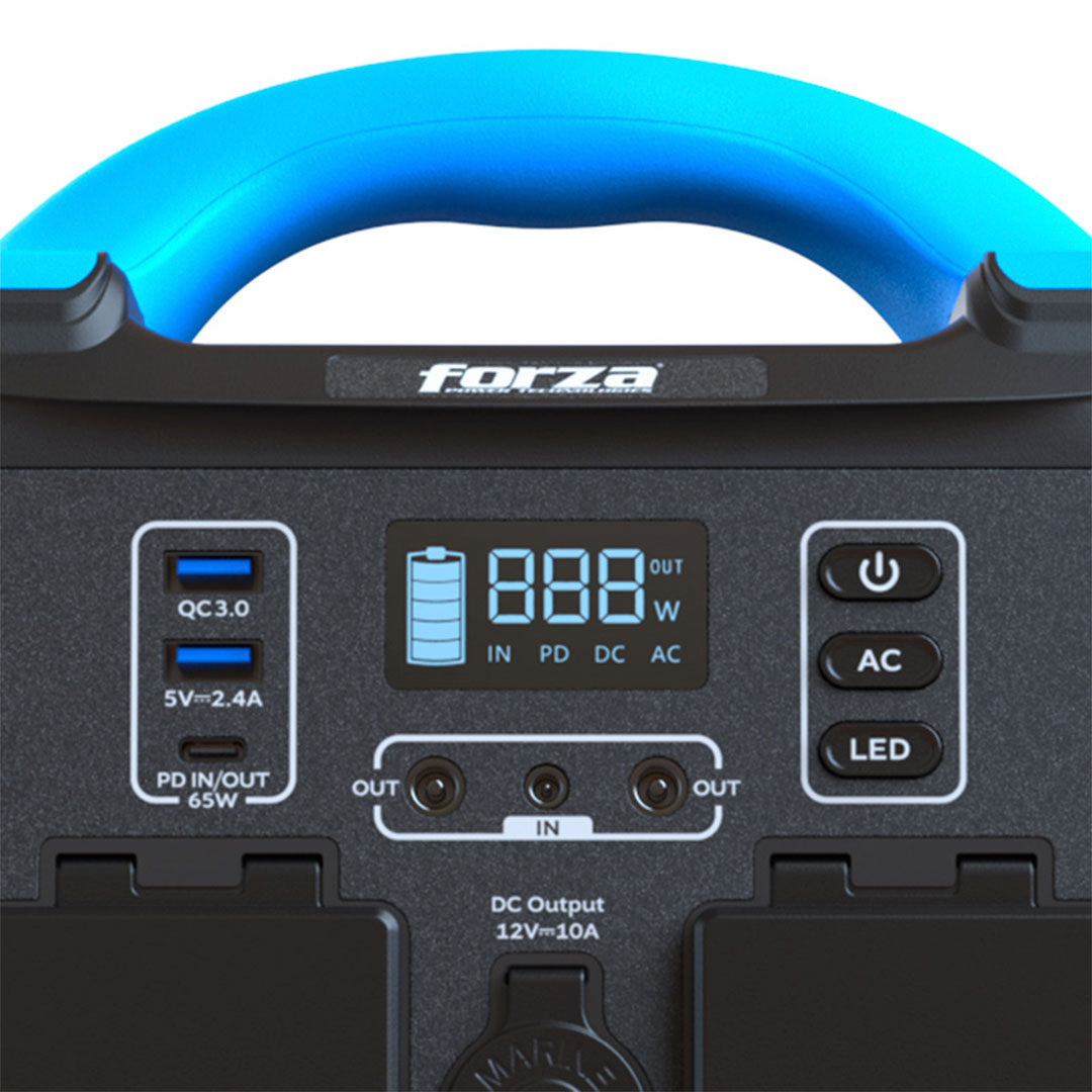 FORZA FPP-T302 TITAN Power Bank Generador 220V 300W con baterias LMFP