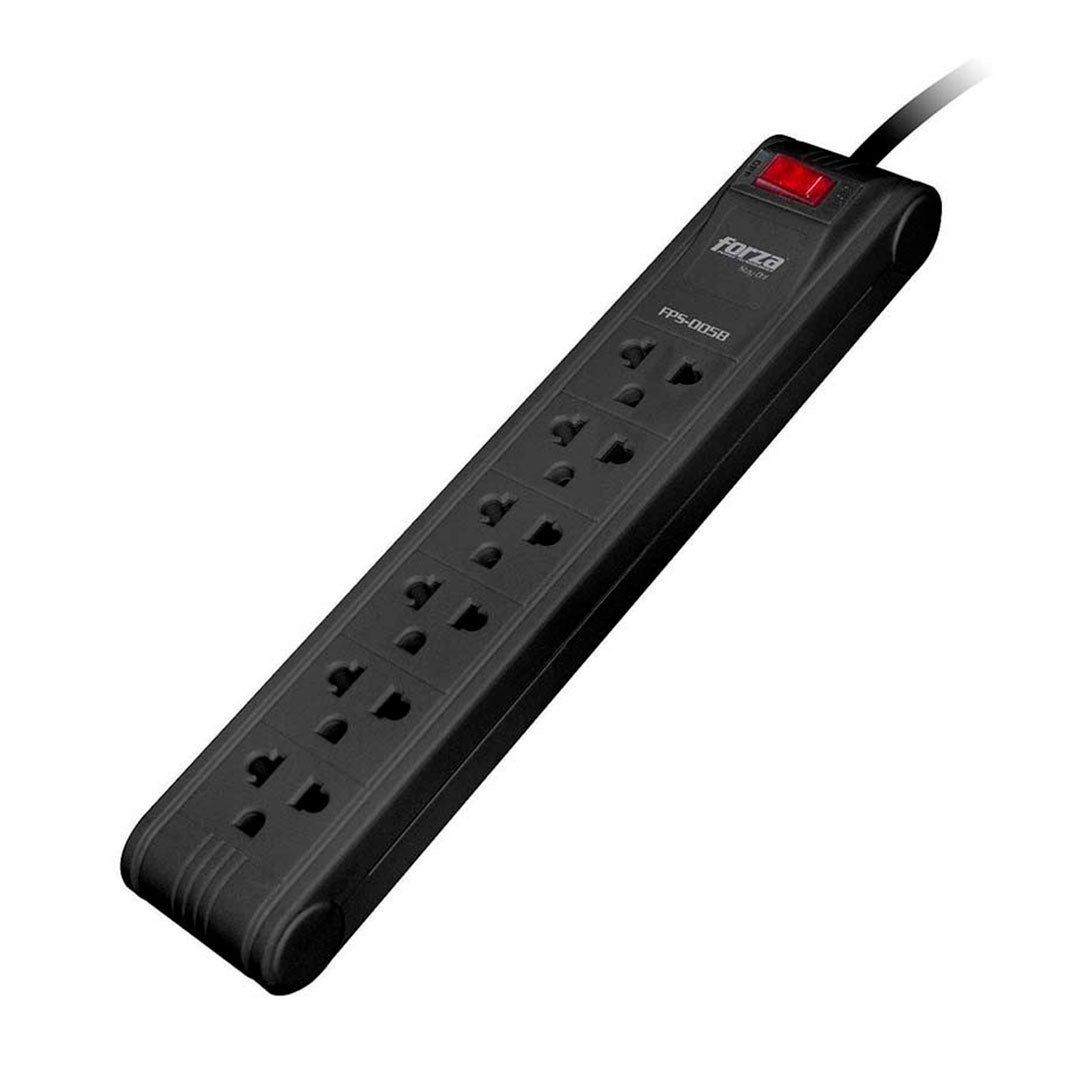 FORZA FPS-005B Supresor de Picos 6 Tomas 220V 2400W