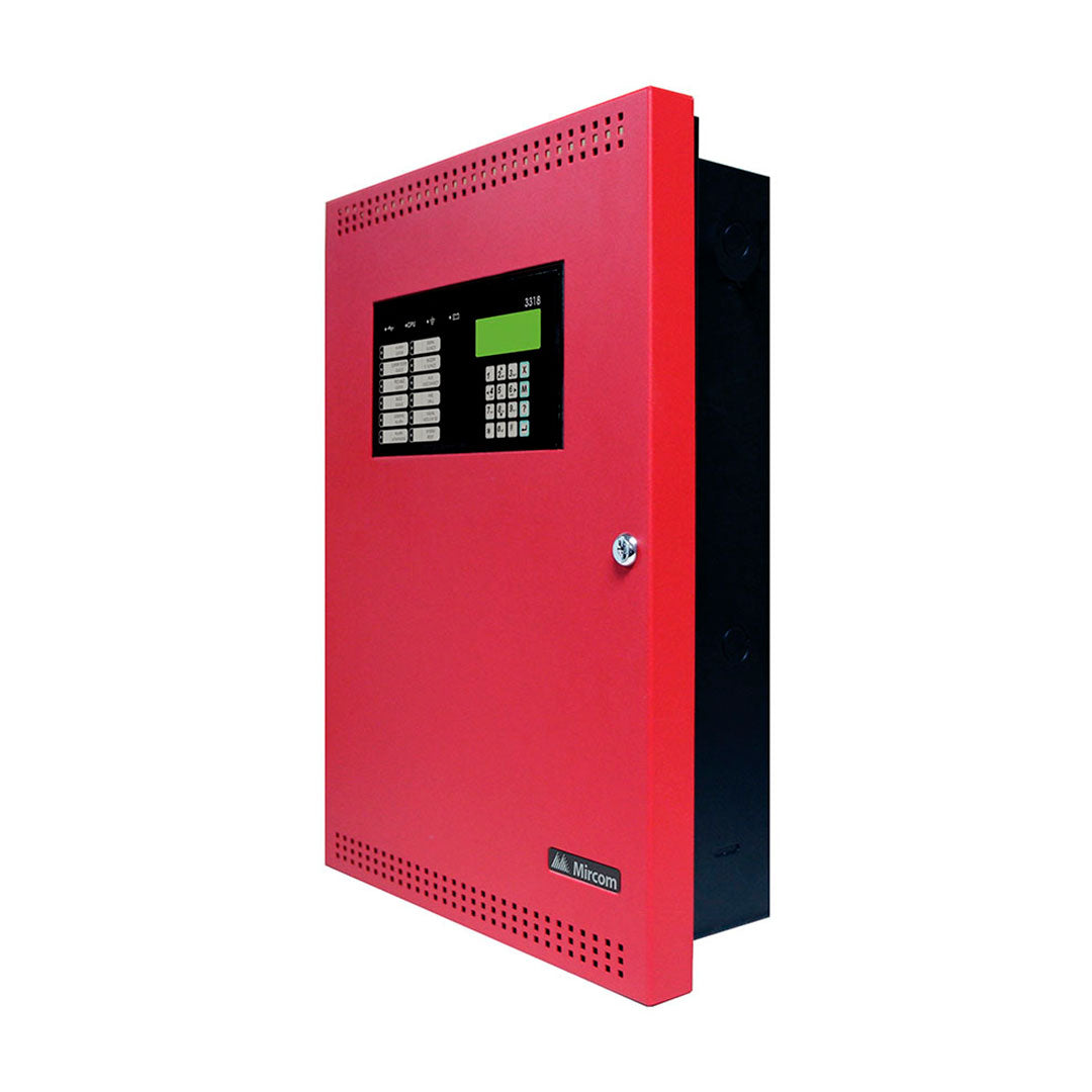 MIRCOM FX-3318 Panel de Alarma de Incendios direccionable 318 puntos protocolo AP/CLIP