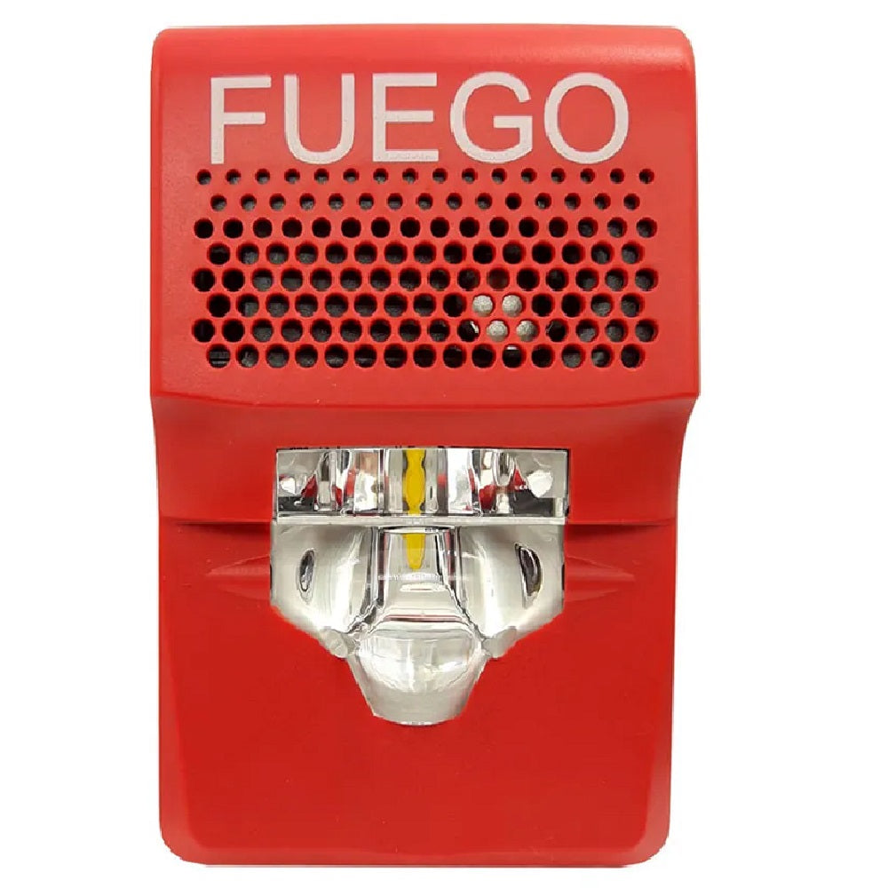 EDWARDS G1AVRF Sirena estrobo para uso interior en pared