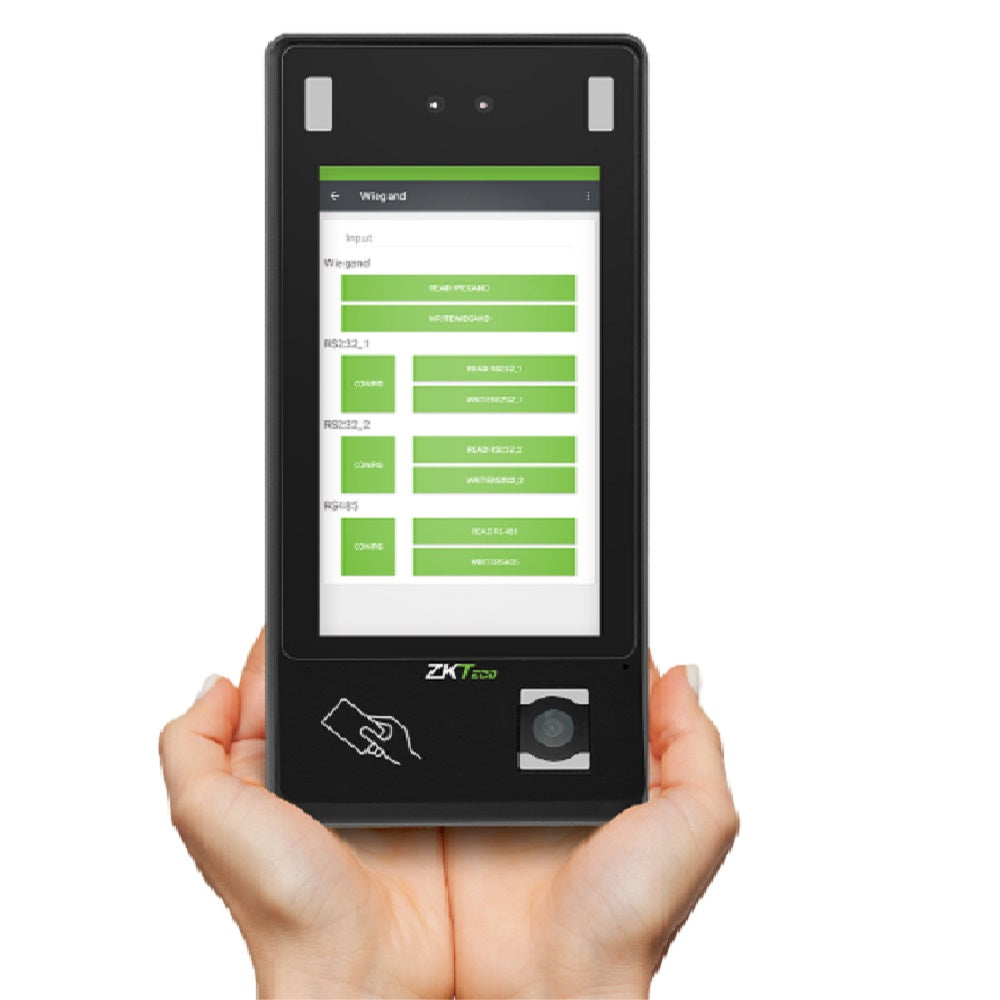 ZKTECO G4 PRO/FP Control de Acceso Profesional con Lector de Huella, Palma, Rostro y Tarjeta