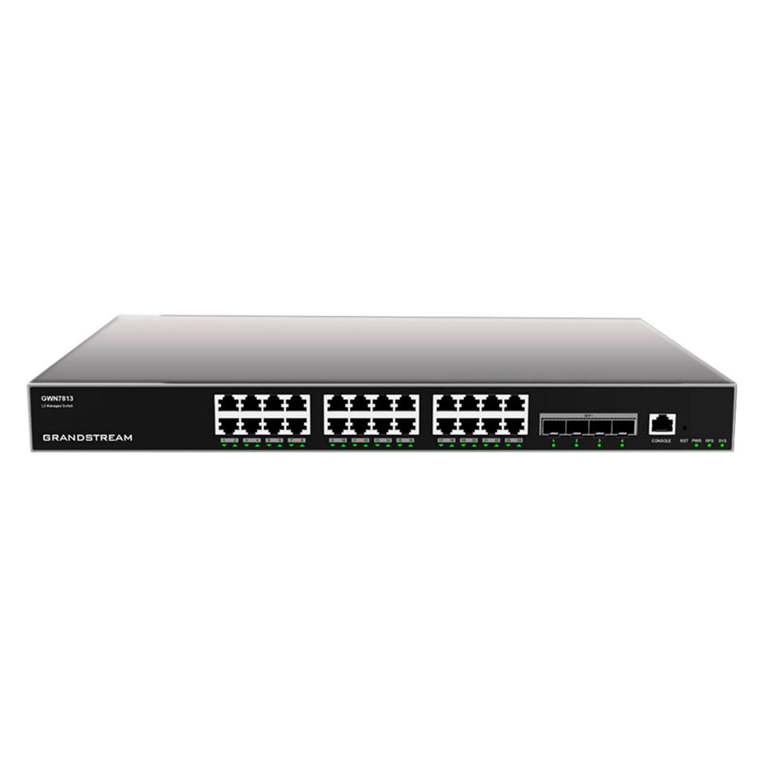 GRANDSTREAM GWN7813 Switch 24 Puertos RJ45 GB 4SFP+