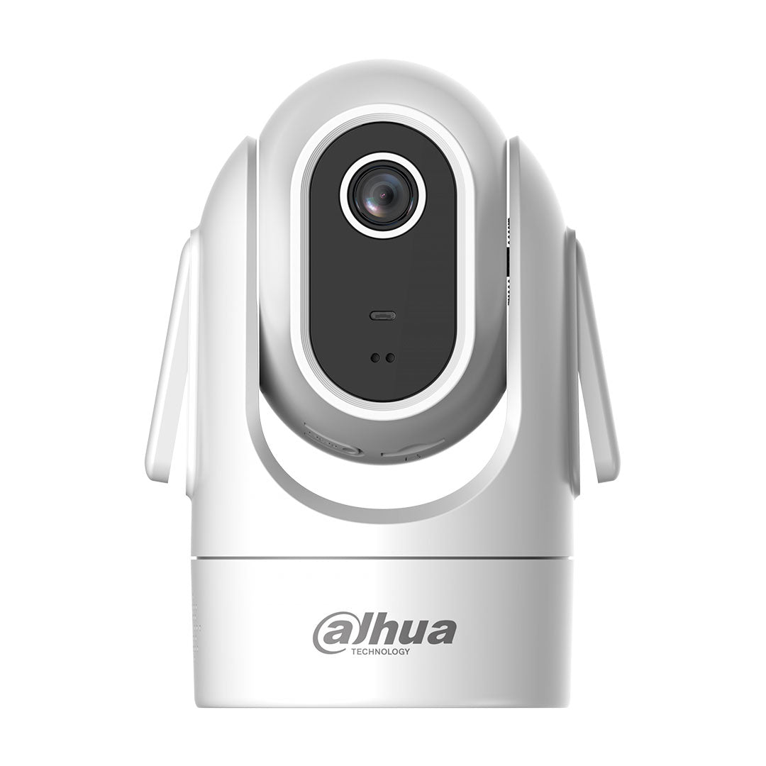 DAHUA H2C Cámara de seguridad inalámbrica Wi-Fi 2 MP, movimiento horizontal y vertical para interiores, foco fijo