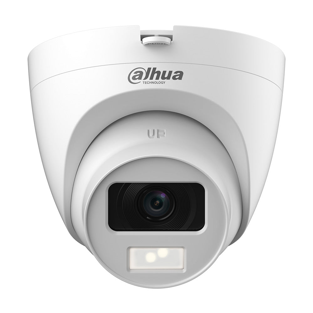 DAHUA HAC-HDW1200CLQN-IL-A Cámara de seguridad analógica 2MP Full HD, 2.8mm IR/LED 20m, IP67, Micrófono, SUPER ADAPT