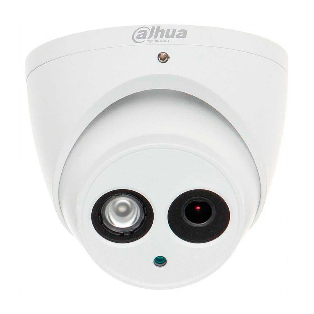 DAHUA HAC-HDW1200EM-POC Cámara de Seguridad Analógica 2MP Domo, 3,6mm Infrarrojo 50m