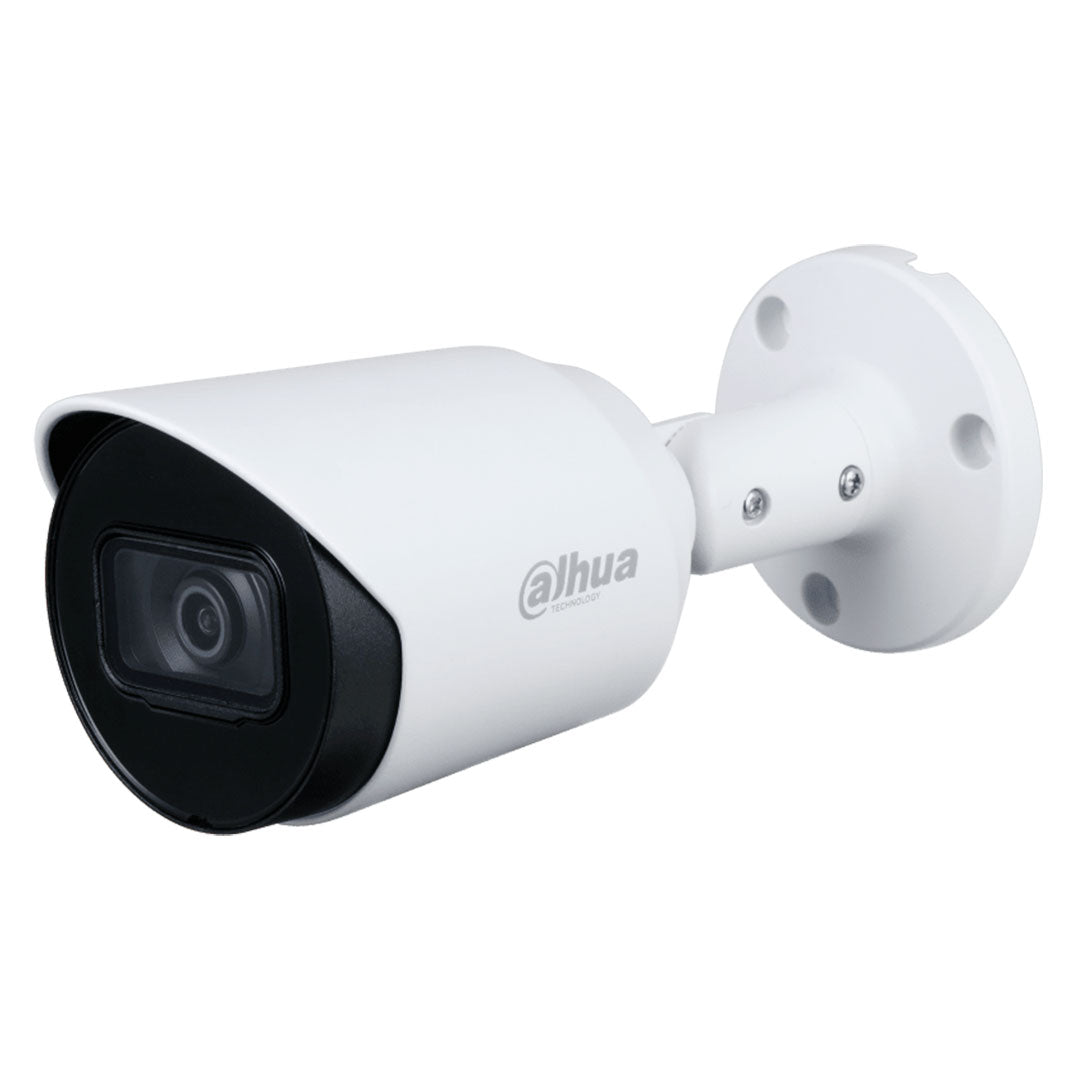 Cámara de videovigilancia tipo bala Dahua color blanco para seguridad electrónica