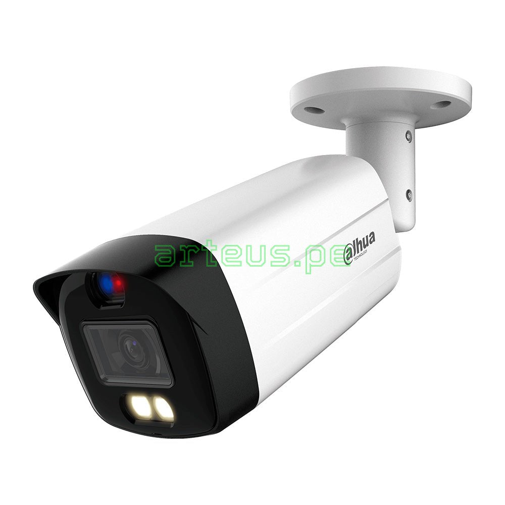 DAHUA HAC-ME1239TH-A-PV TIOC Cámara de seguridad analógica 2MP Full HD, 2.8mm infrarrojo LED 40m, Super Adapt