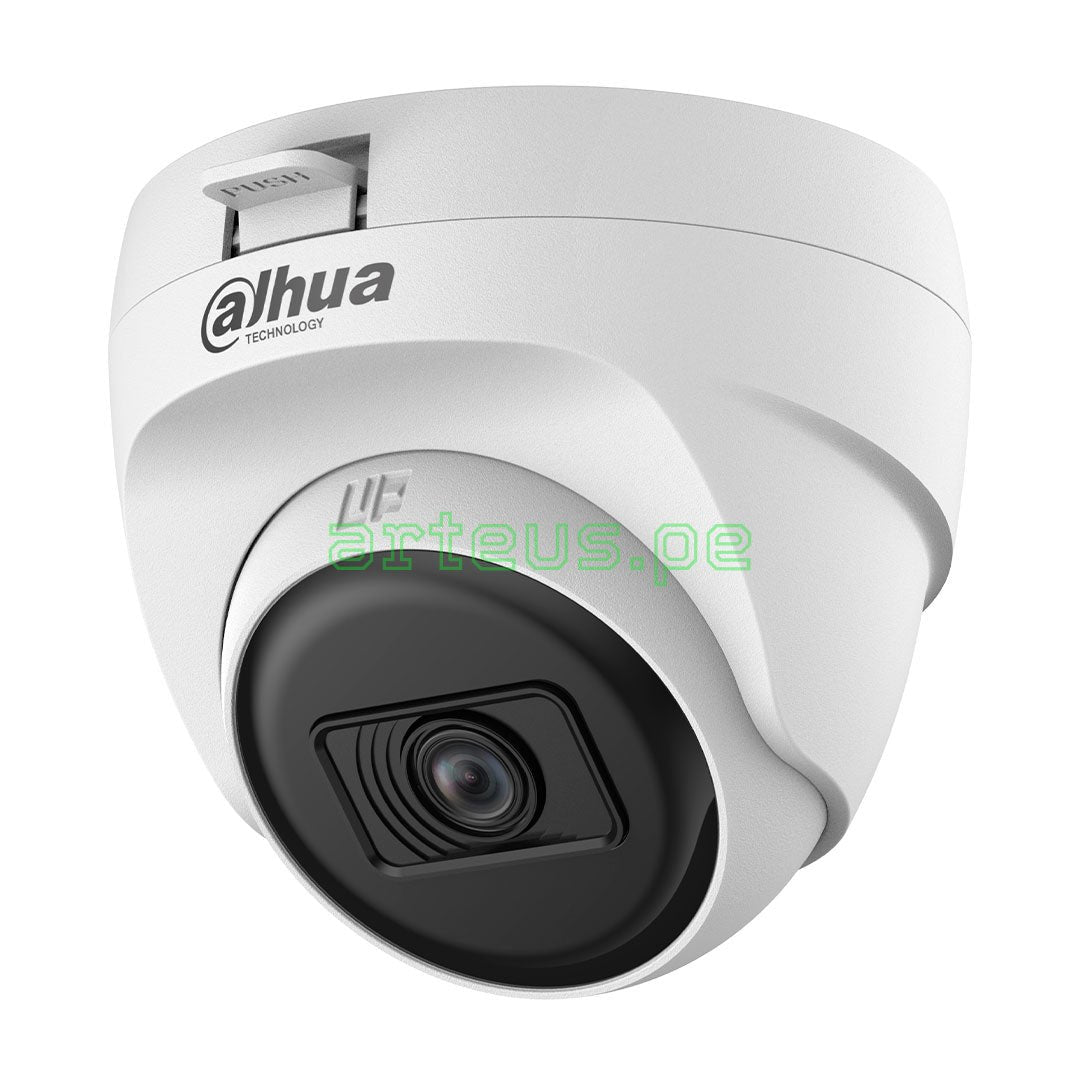 DAHUA HAC-T1A21N-U Cámara de seguridad analógica 2MP 1080p domo, foco fijo, infrarrojo