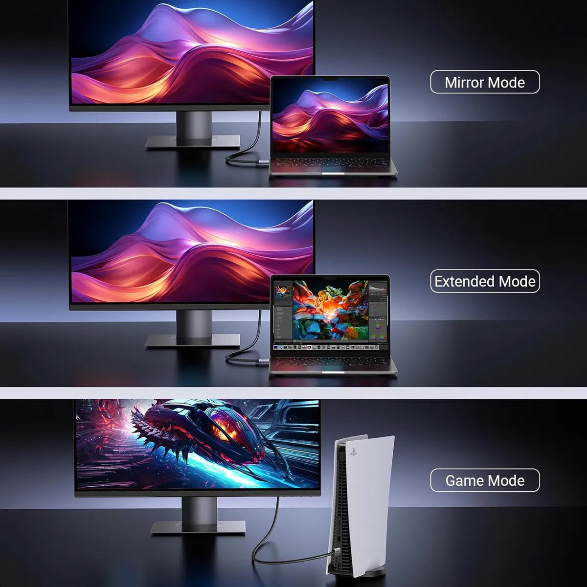 HD171 25911 Cable HDMI 2.1 8K 48Gbps 3m