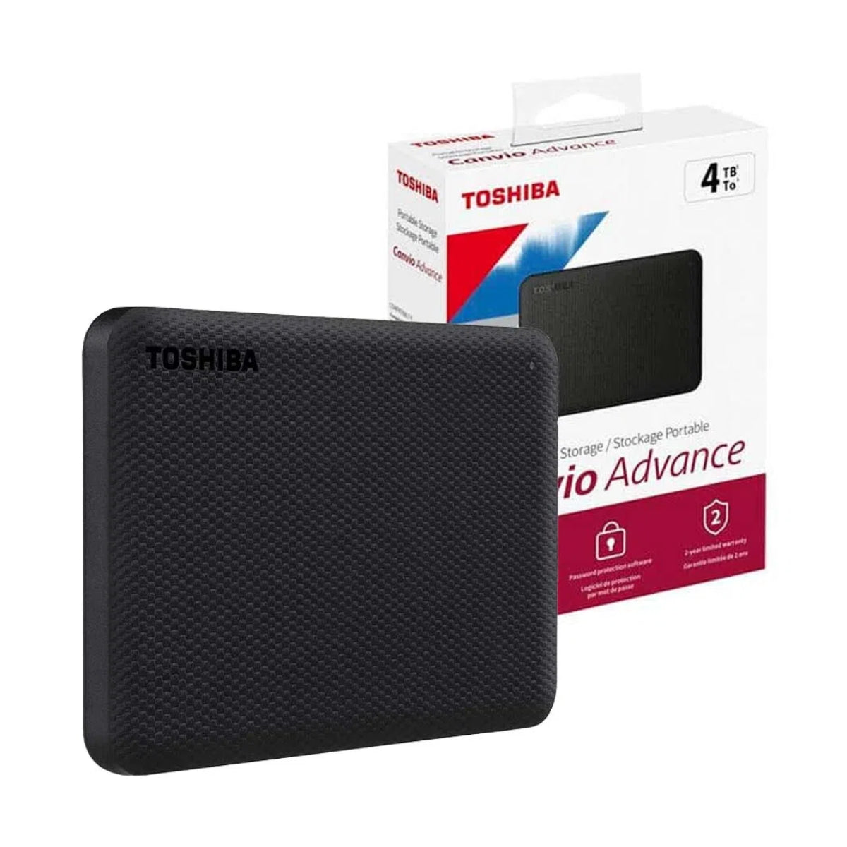 TOSHIBA HDE2TBTOHDTB4-B SSD Disco Sólido Externo 2TB SATA 2.5"