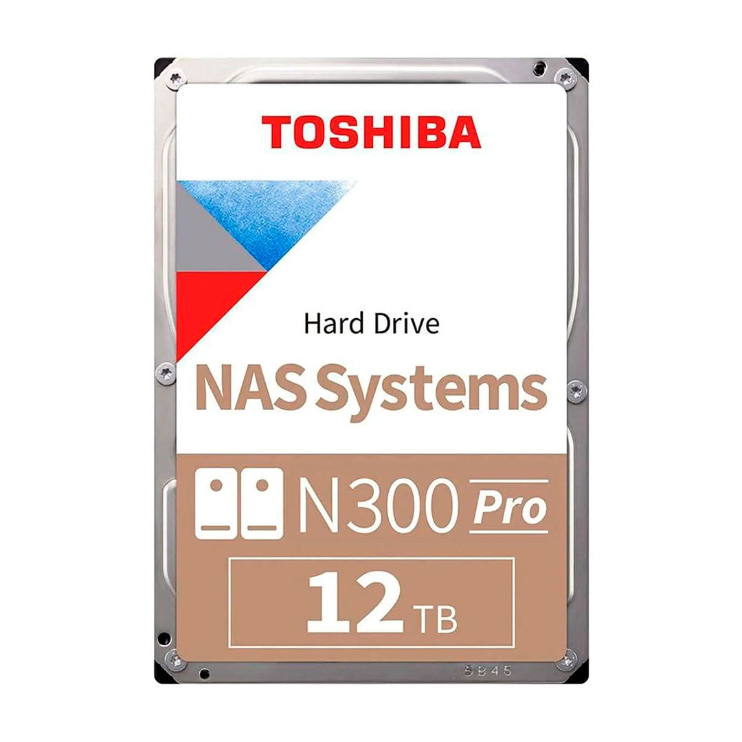 TOSHIBA HDWG51CXZSTB NAS Disco Duro N300 Pro 12TB 7200RPM 3.5"