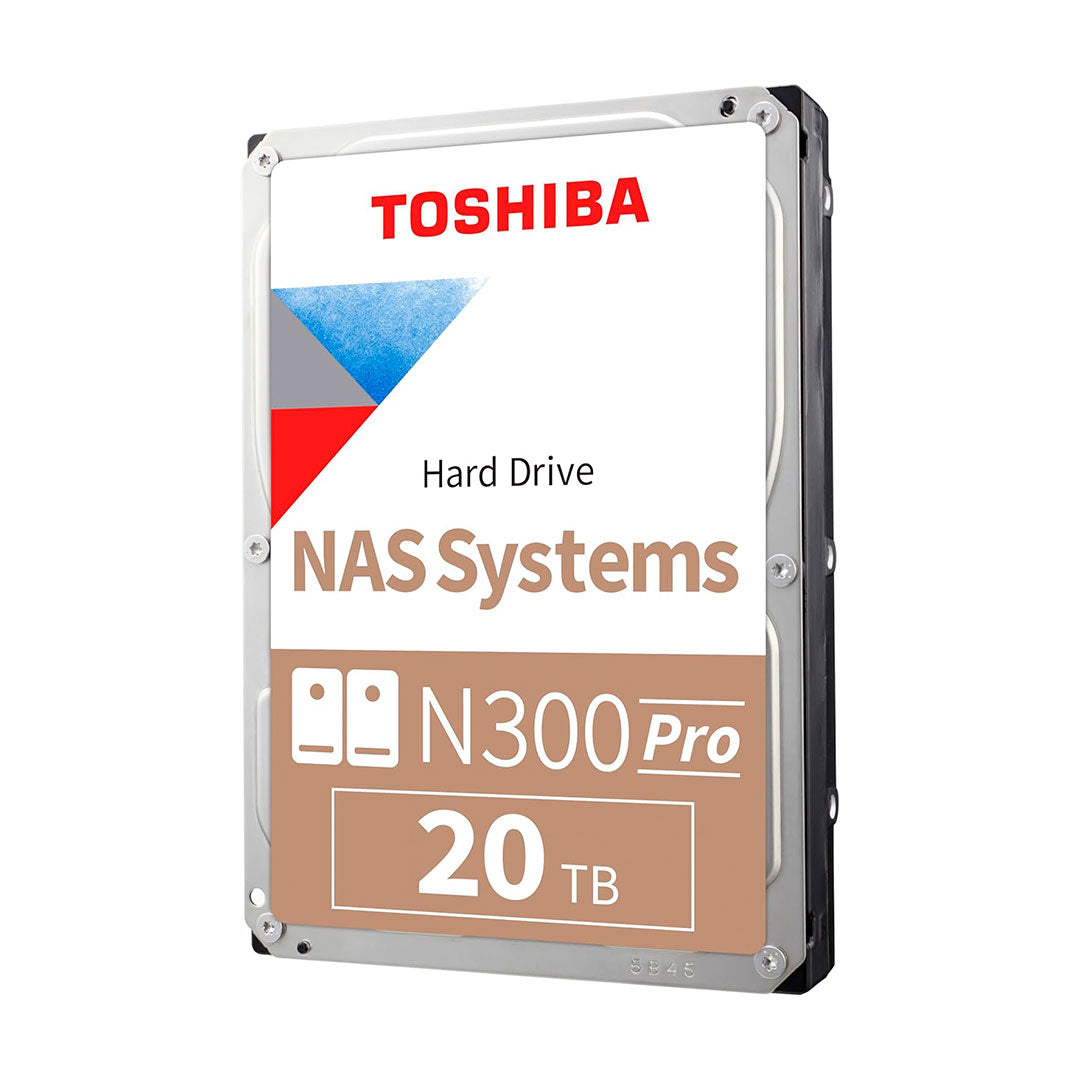 TOSHIBA HDWG62AXZSTB NAS Disco Duro N300 PRO 20TB 7200RPM 3.5"