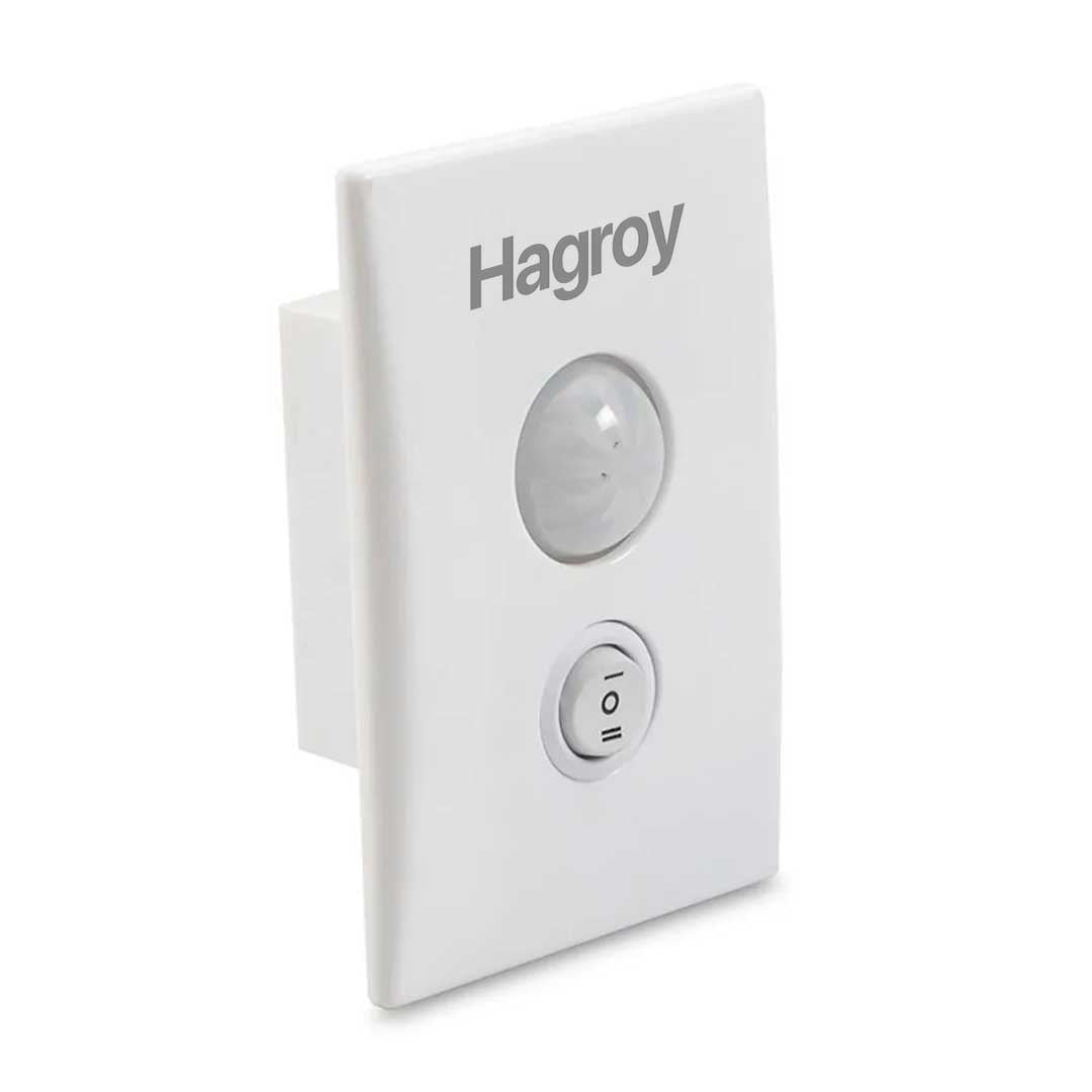 HAGROY HG-ST33 Sensor de Luz para Ahorro de Energía Montaje en Pared
