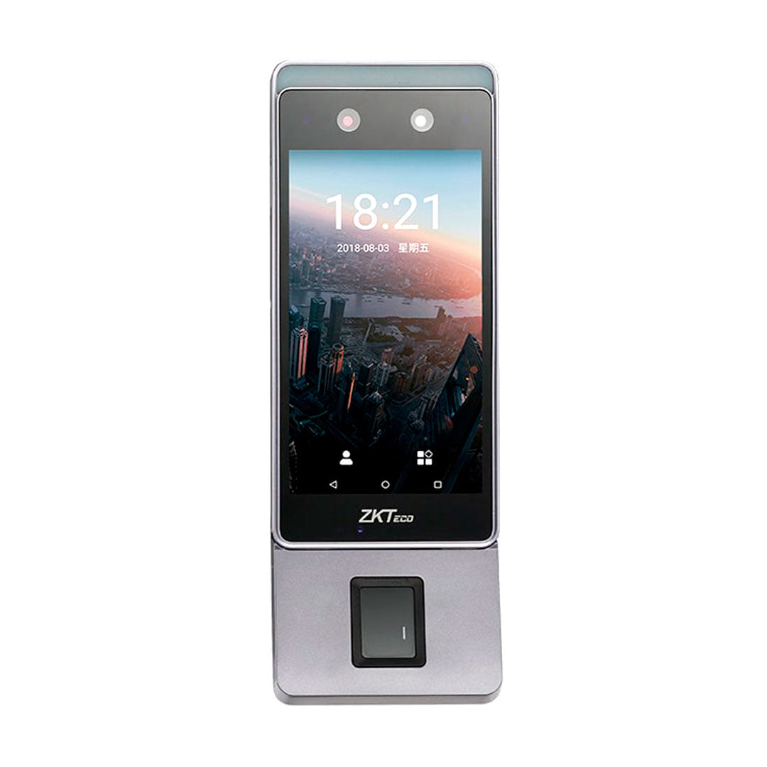 ZKTECO HORUS-E1-FP Control de Asistencia WIFI 4G con Lector de Huella, Rostro y Tarjeta