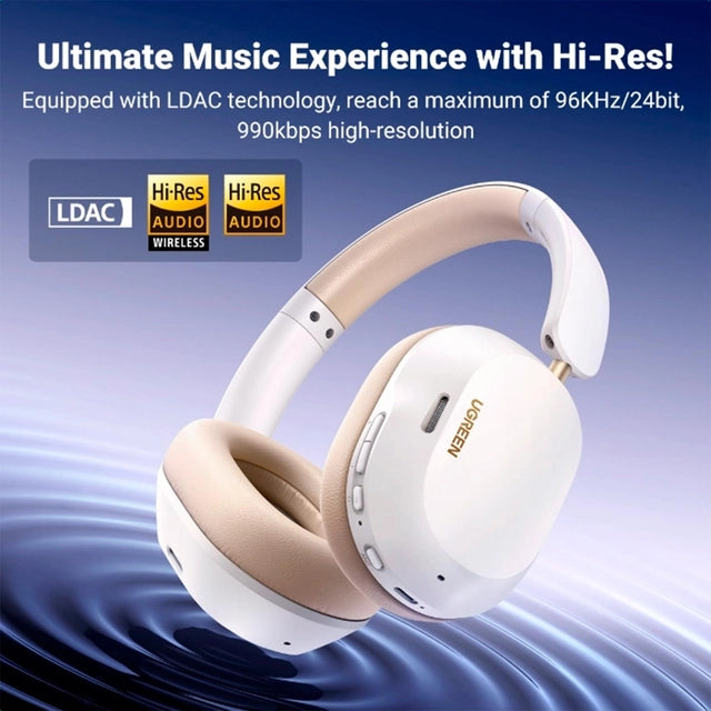 UGREEN HP203 35758 Auriculares Bluetooth HiTune MAX 5C blancos