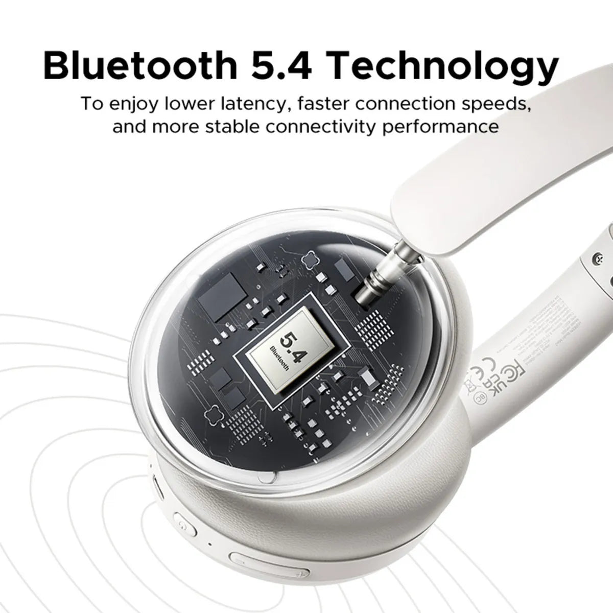 UGREEN HP205 45017 Audífonos Inalámbricos Studio Max5 Gris