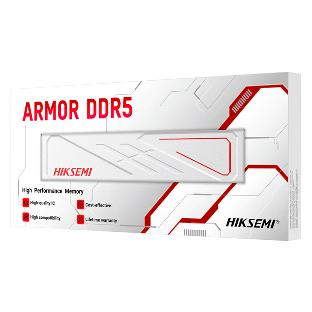 HIKSEMI ARMOR HSC532U56E2/32G Memoria RAM 32GB 5600MHz DDR5, Blanco