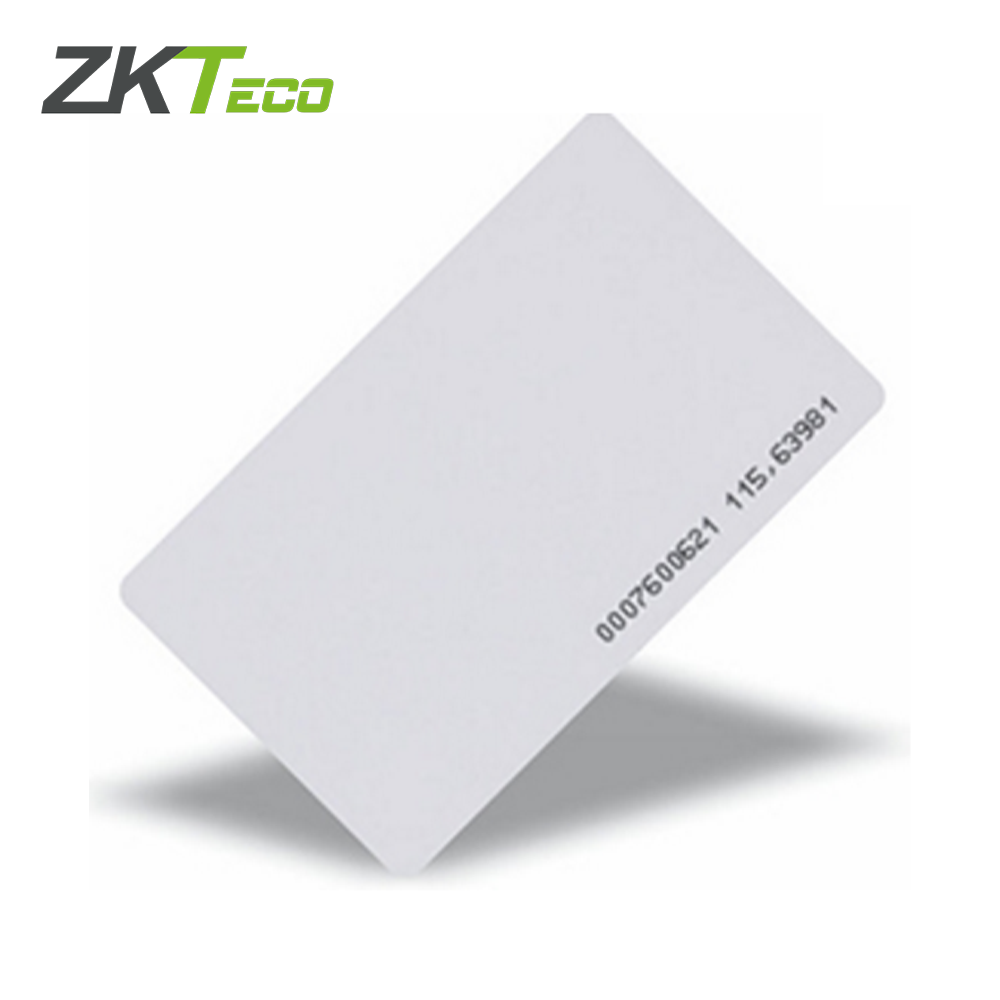 ZKTECO ID CARD(thin) 1000-PACK Tarjeta de Proximidad Delgada RFID 125khz