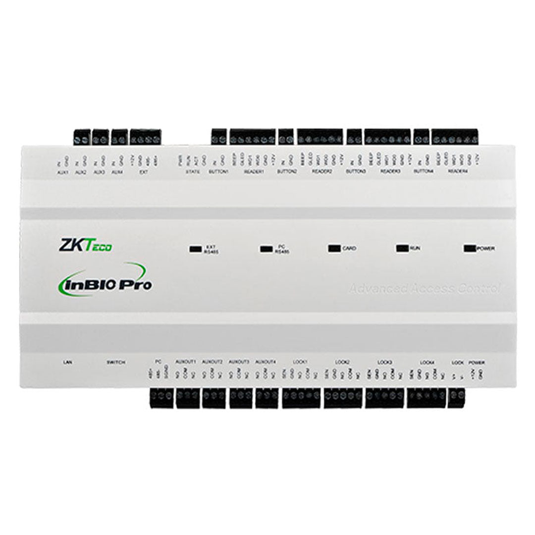 ZKTECO INBIO460 PRO BOX Panel de Control de Acceso para 4 Puertas