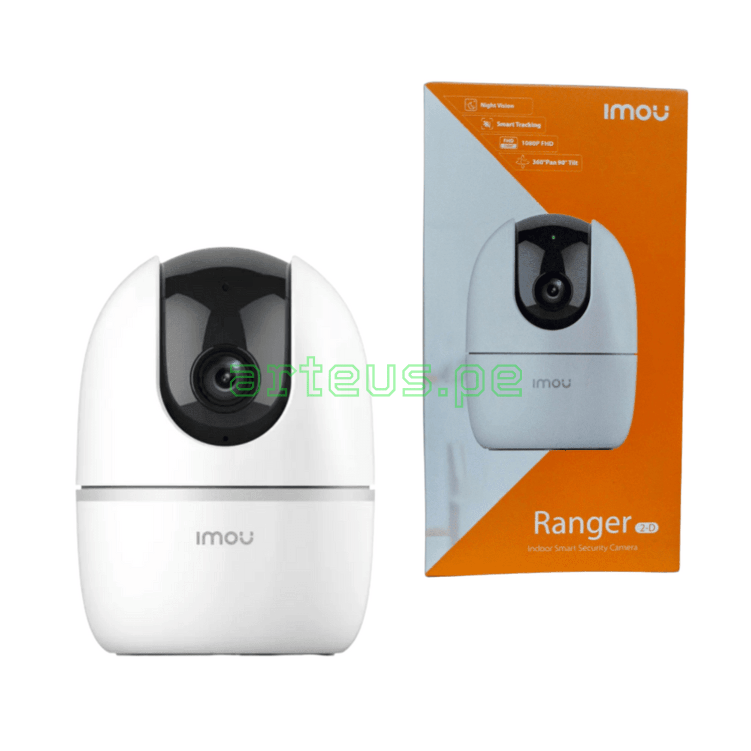 IMOU Ranger 2 Cámara de Seguridad WIFI 4MP PT 360° IPC-A42N-L