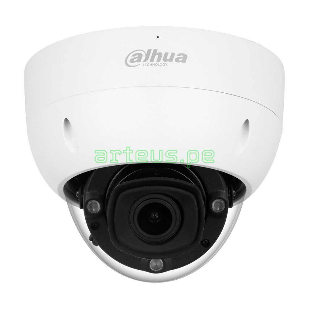 DAHUA IPC-HDBW5842H-ZHE Cámara de vigilancia ip 4k domo 8mp lente motorizada 2.7-12mm. wdr ip67 ik10. visión nocturna 40m con analítica wizmind. conteo de personas