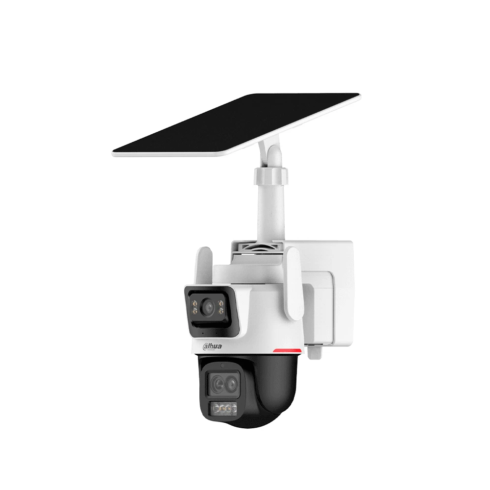 DAHUA IPC-PTS2649C-3E3Z-4GB20 Camara IP PT Wiz color 3+3MP 6X Zoom 4G Bateria + Panel Solar