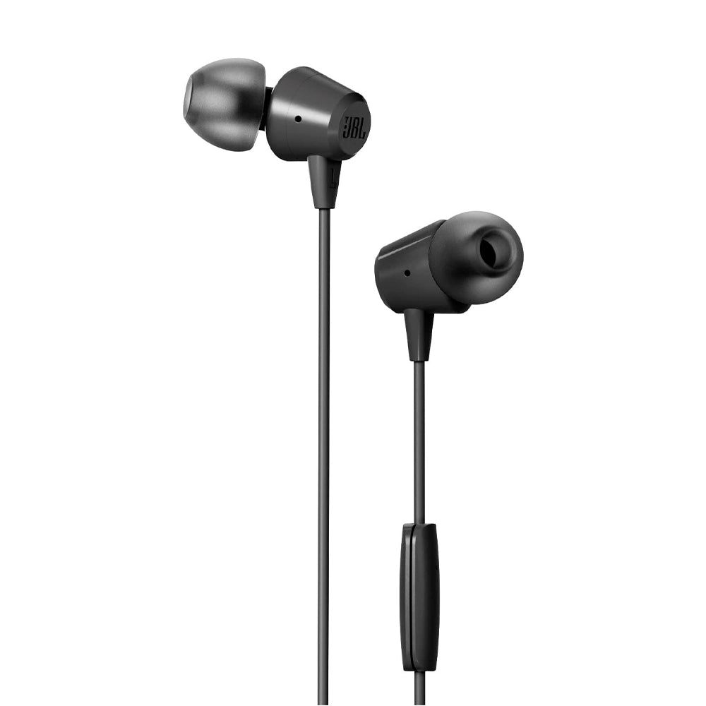 JBL C50HI, Audífono de Botón Negro - JBLC50HIBLK