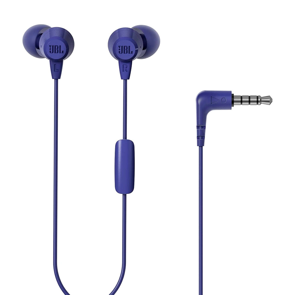 JBL C50HI, Audífono de Botón Azul - JBLC50HIBLU