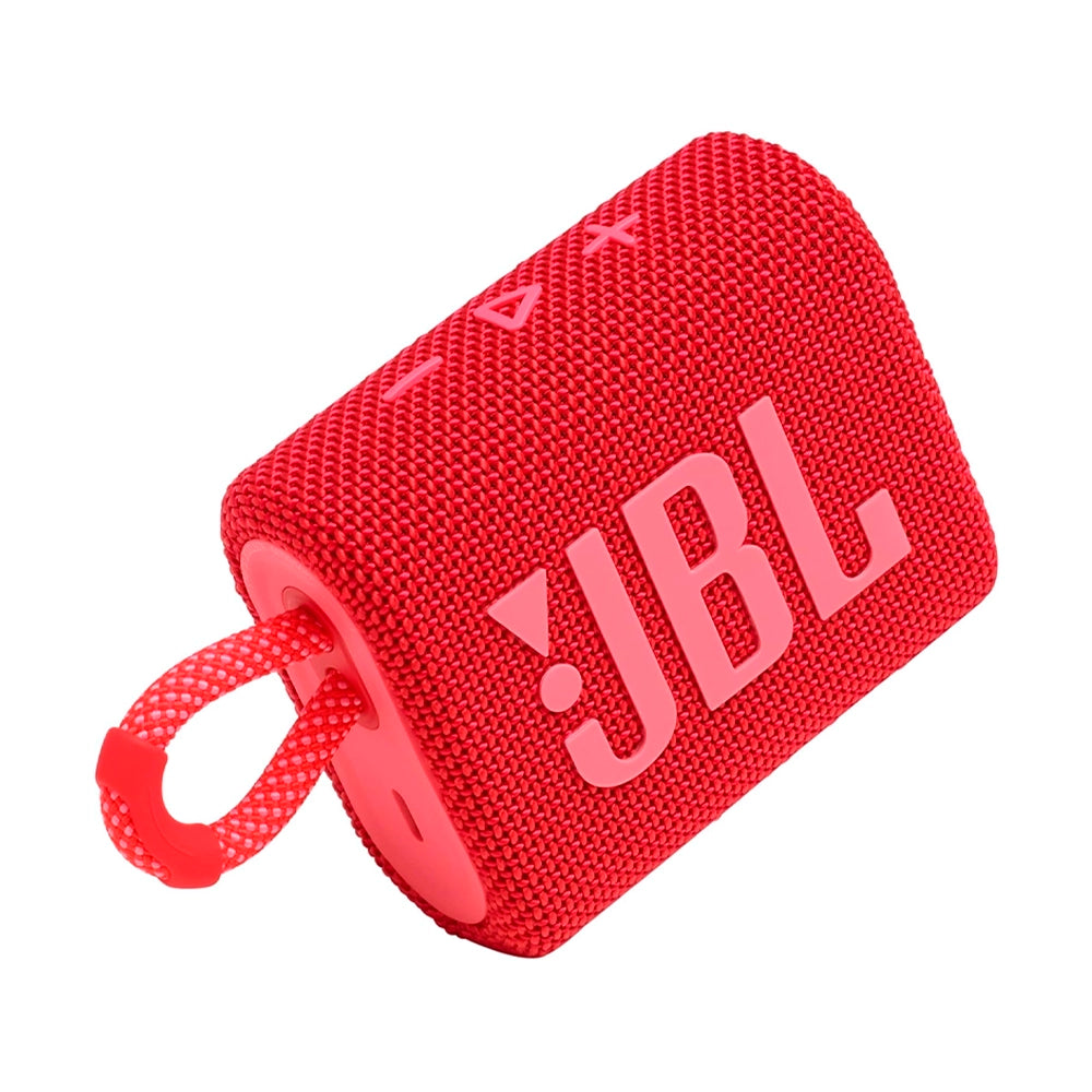 JBL GO 3, Parlante Inalámbrico BT Portátil a prueba de agua Rojo - JBLGO3REDAM