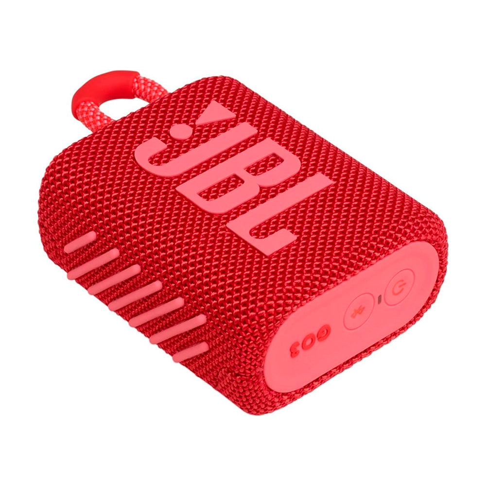 JBL GO 3, Parlante Inalámbrico BT Portátil a prueba de agua Rojo - JBLGO3REDAM