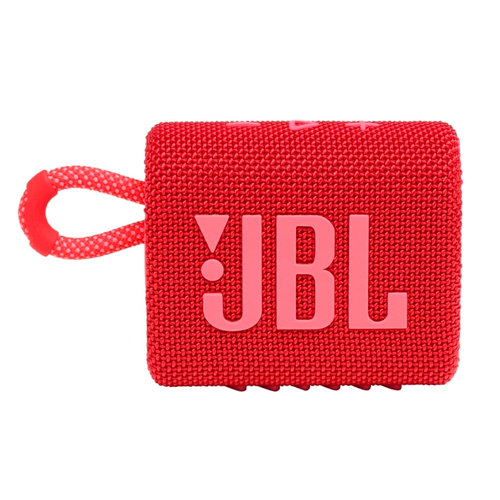 JBL GO 3, Parlante Inalámbrico BT Portátil a prueba de agua Rojo - JBLGO3REDAM
