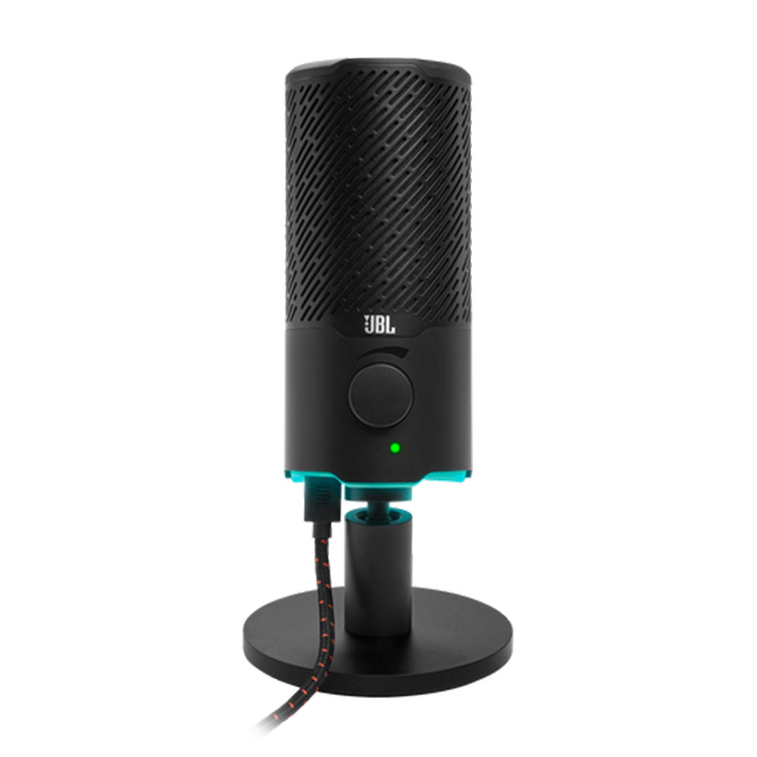 JBL QUANTUM STREAM Micrófono USB premium doble para streaming, grabación y juegos (JBLQSTREAMBLKAM)