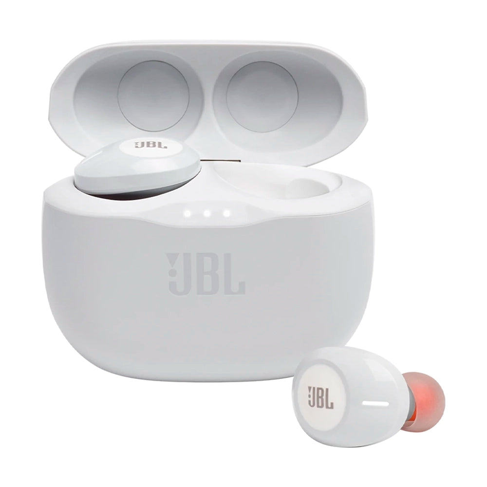 JBL TUNE 125TWS, Audífonos de Botón Inalámbrico Wireless Blanco - JBLT125TWSWHTAM