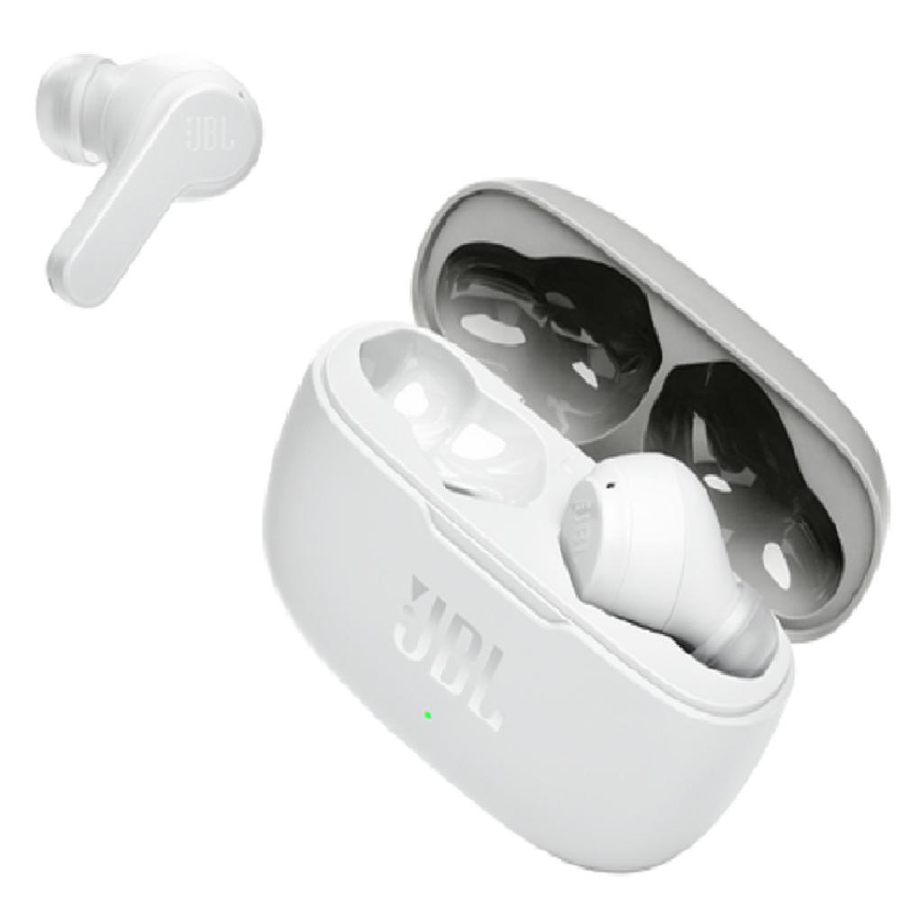 JBL WAVE 200TWS, Audífono de Botón Inalámbrico BT Blanco - JBLW200TWSWHT