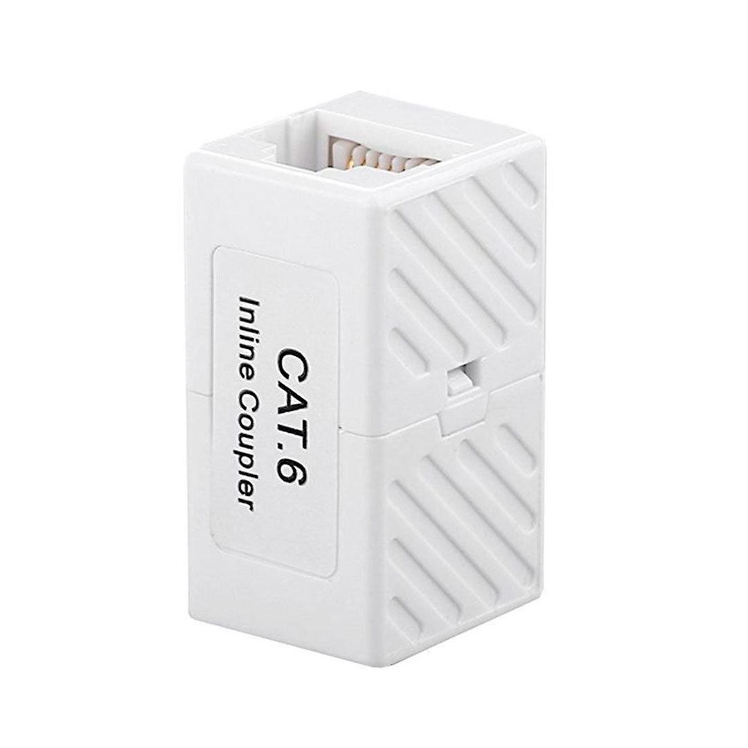 DIXON JE315A-C6/WH Acoplador Union Empalme Cat6 RJ45 - RJ45 Hembra - Hembra