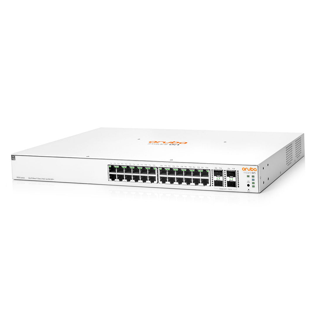 HPE ARUBA JL684A 1930 Switch PoE Administrable 24 Puertos Gigabit 370W 4SFP+