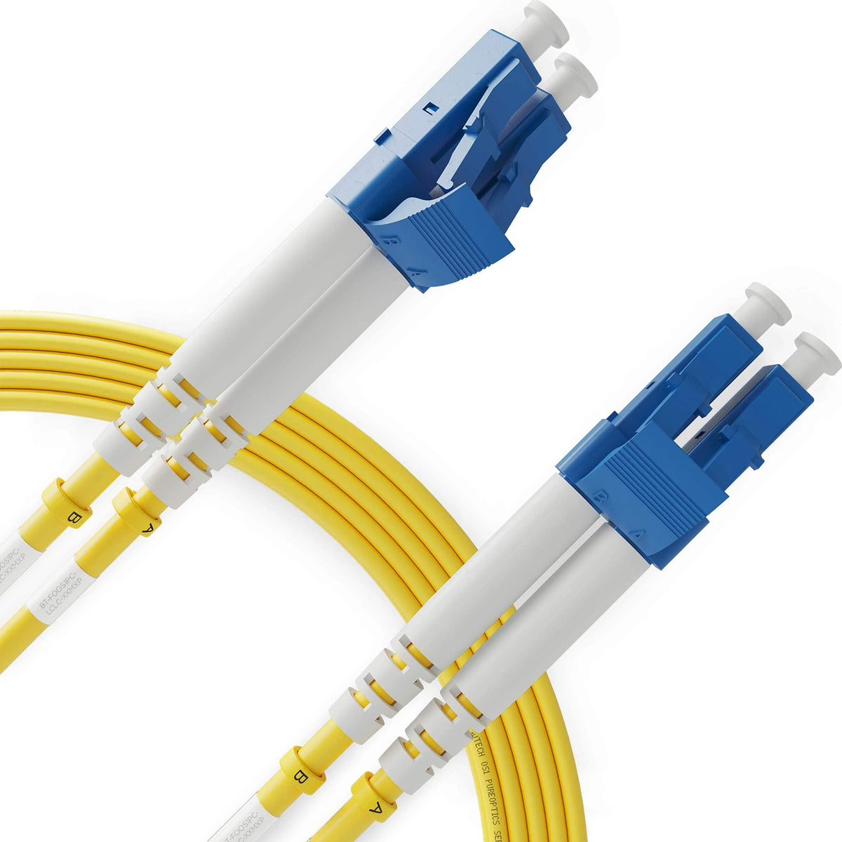 MMC JLCLC3DMONO Jumper Patch Cord de Fibra Optica LC-LC UPC Duplex Monomodo OS2 LSZH 3m