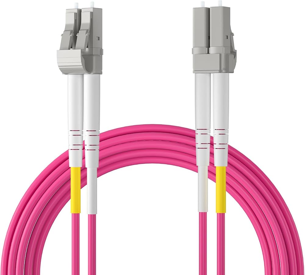 MMC JLCLC10DMUL50OM4 Jumper Patch Cord de Fibra Optica LC-LC UPC Duplex Multimodo OM4 LSZH 10m