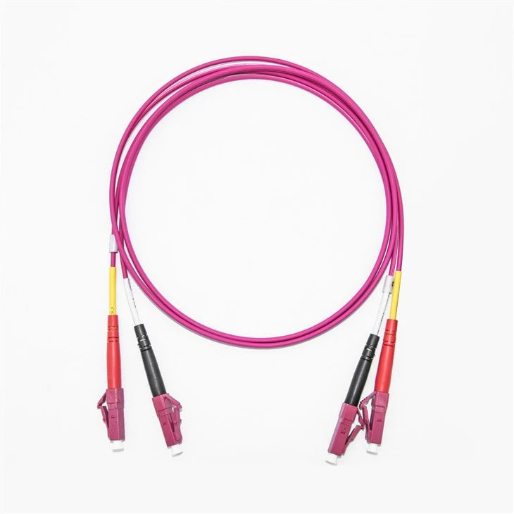 MMC JLCLC10DMUL50OM4 Jumper Patch Cord de Fibra Optica LC-LC UPC Duplex Multimodo OM4 LSZH 10m