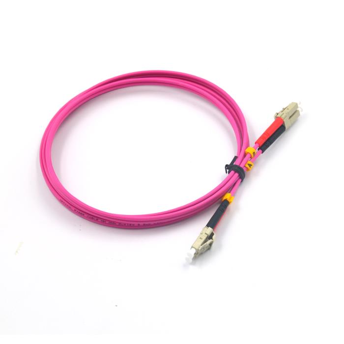 MMC JLCLC10DMUL50OM4 Jumper Patch Cord de Fibra Optica LC-LC UPC Duplex Multimodo OM4 LSZH 10m