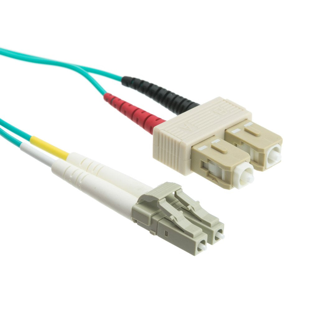 MMC JLCSC3DMUL50OM3 Jumper Patch Cord de Fibra Optica LC-SC UPC Duplex Multimodo OM3 LSZH 3m
