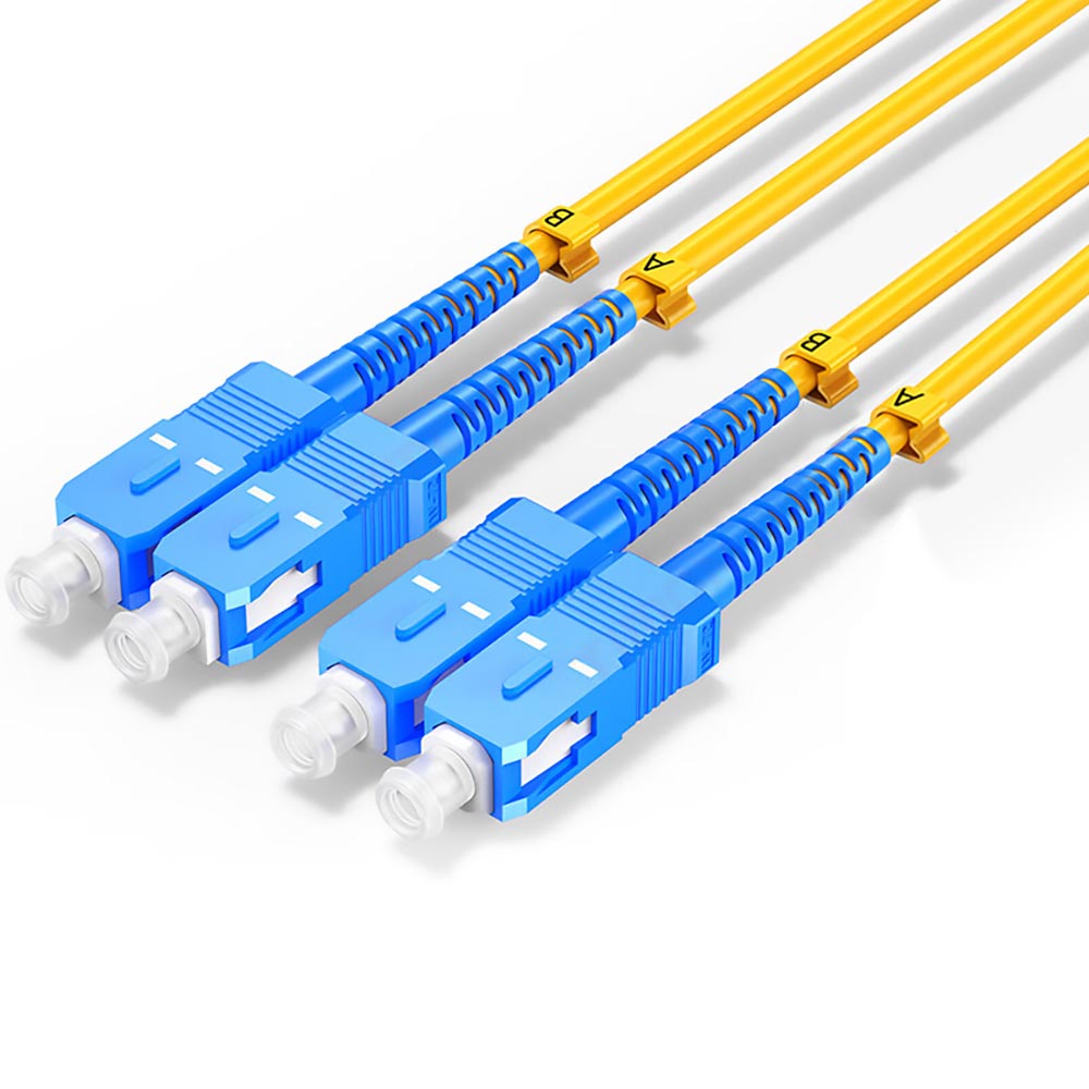 MMC JSCSC3DMONO Jumper Patch Cord de Fibra Optica SC-SC UPC Duplex Monomodo OS2 LSZH 3m