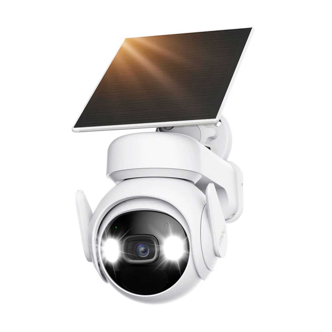 IMOU CELL PT Kit Cámara de Seguridad WIFI 3MP 2K 360° con Panel Solar