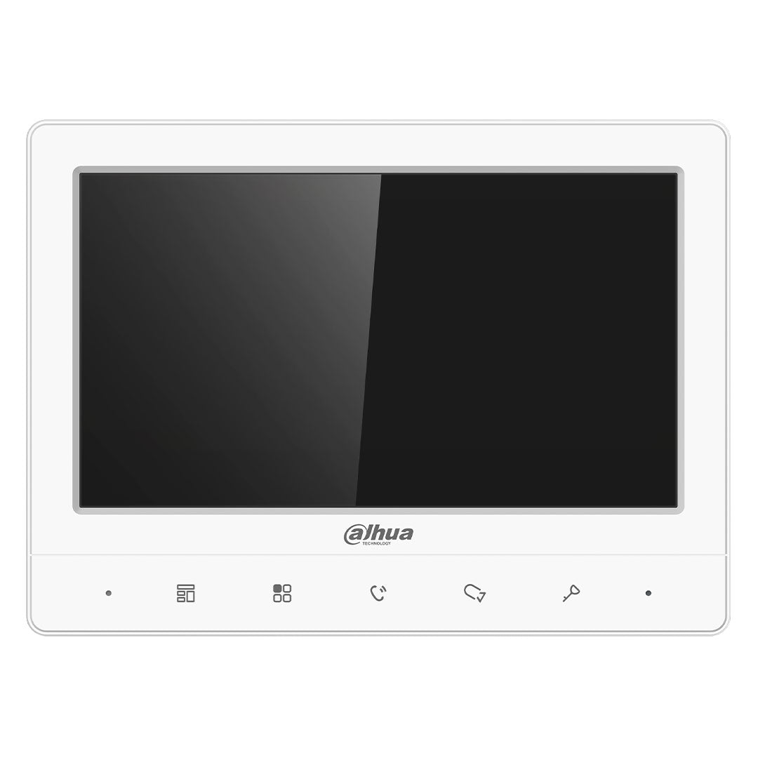 DAHUA KTA02M Kit Videoportero Analógico HD Pantalla 7" Frente de Calle Metal