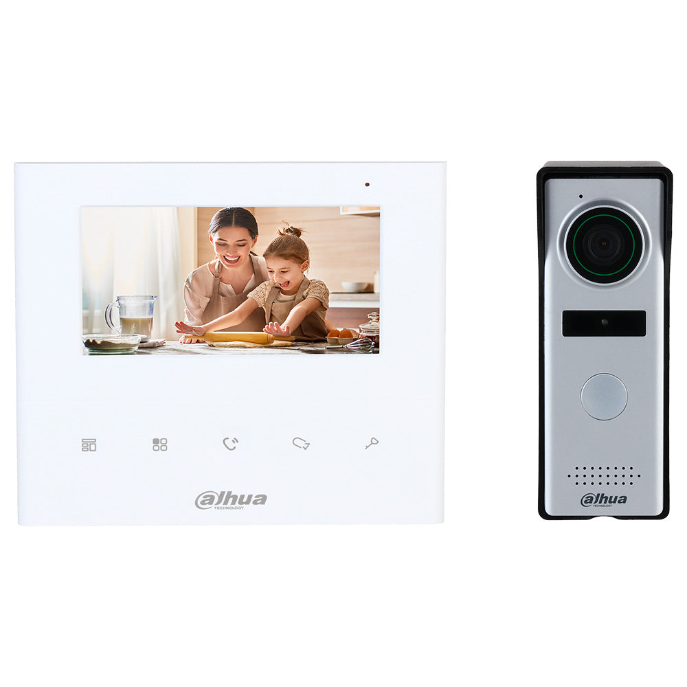 DAHUA KTA04 Kit Video Portero Analógico 4.3" Cámara HD 1MP