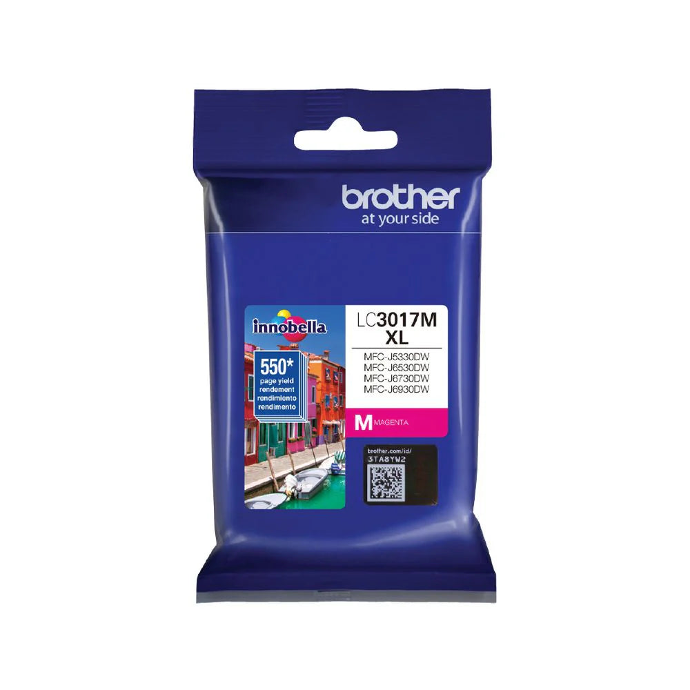 BROTHER LC3017M Cartucho de Tinta Color Magenta 550 Paginas